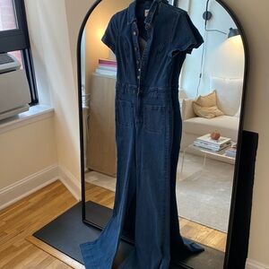 Show Me Your Mumu Denim Everhart Jumpsuit